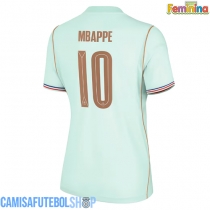Camisa de time de futebol França Kylian Mbappe #10 Replicas 2º Equipamento Feminina Mundo 2026 Manga Curta